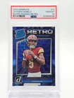 JAYDEN DANIELS 2024 DONRUSS FOOTBALL RATED ROOKIE RETRO #11 PSA 10 GEM Q6962