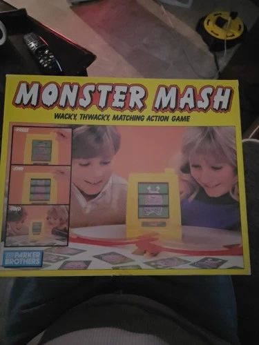 Vintage 1987 Monster Mash Board Game No. 0495 by Parker Brothers Complete