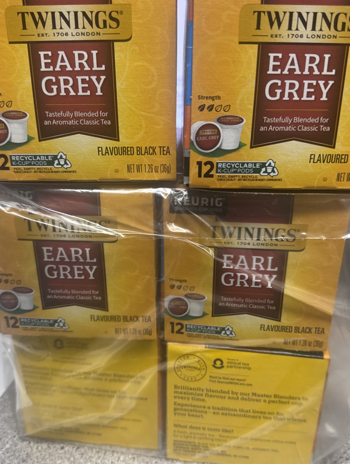 K-cups - Includes 12 K-cup Pods (pack Of 6)