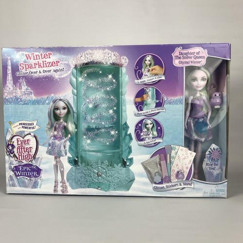 Ever After High CRYSTAL WINTER Puppe Schneekönigin Tochter Epic Winter SPARKLIZER - Bild 1 von 6