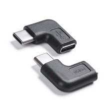 Right Angle USB C Connector Type C Female to Male Adapter 10Gbps Data Transfer