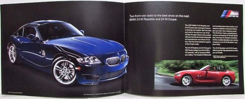 2006-2007 BMW Full Line Sales Brochure - 7 6 5 3 Series and Z4 X5 X3 M6 M5 Z4 M - Picture 5 of 5
