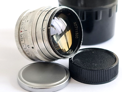 SERVICED ! Industar-26m 52mm F/2.8, objectif URSS FED Zorki Leica M39