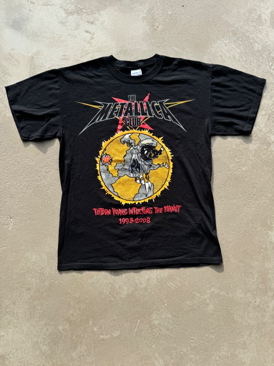 Vintage Metallica Club Concert Shirt 2008 | eBay