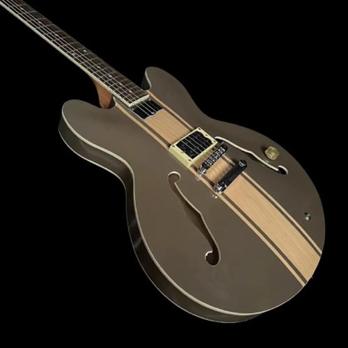 Chitarra elettrica su misura Epiphone Tom Delonge ESa-333 BR, standard 6 corde - Foto 8 di 9