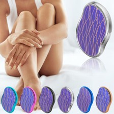 Crystal Hair Epilator Painless Exfoliation Hair Remover, Shaver  SILVER COLOR