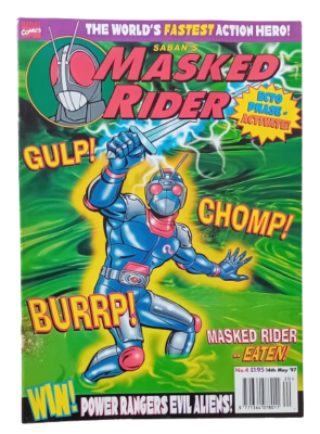 Saban's Masked Rider Magazine MANY ISSUES TO CHOOSE FROM Marvel