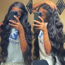 Lace Front Wig Full Lace Human Women 34 Inch 13x4 13x6 Hd Lace Wave Frontal Wig