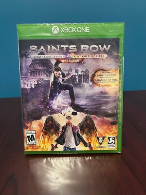 Saints Row IV (4) Re-Elected & Gat Out of Hell SEALED/BRAND NEW (Xbox One)