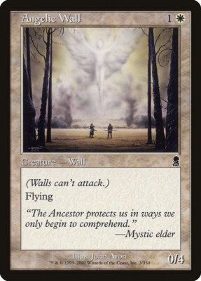 4x Angelic Wall - LP - Odyssey - mtg - SPARROW MAGIC