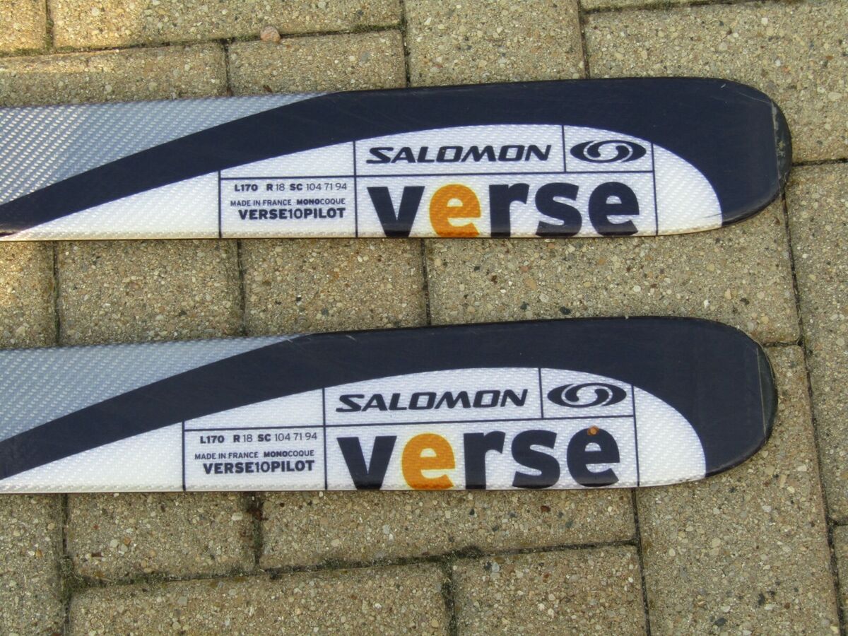 SALOMON VERSE 10 PILOT - L170 DOWNHILL SKIES | eBay SALOMON VERSE 10 PILOT - L170 DOWNHILL SKIES | eBay