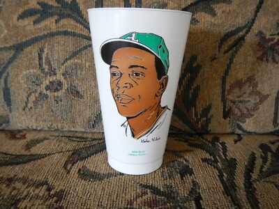 1972 7-11 Slurpee Cups VIDA BLUE Oakland A's Seven Eleven Baseball