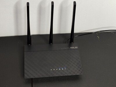 ASUS AC750 Dual Band 802.11ac Gigabit Wireless Router Model RT-AC53 2.4GHz /5GHz