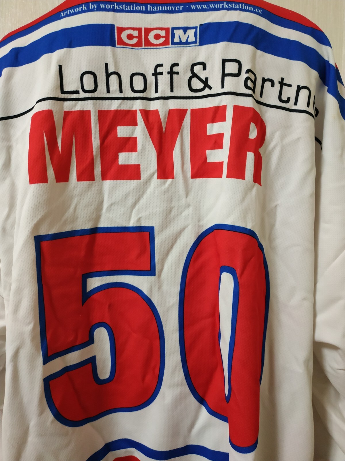 Hannover Indians hockey jersey Denis Meyer vintage shirt size XXL eBay