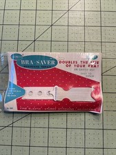 Brassiere or Garter Belt Extension Repair Vintage 1950 Elastic Carded Gemco