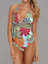 NWT  148 Sz 6 TRINA TURK ZANZIBAR One-Piece Swimsuit