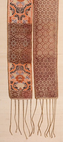 RARE, MERAVIGLIOSE LAMPADE ANTICHE MAROCCHINE FEZ FASCIA MATRIMONIO SETA CINTURA TESSUTO - Foto 5 di 12