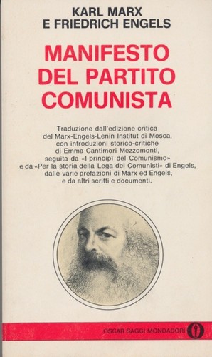 MANIFEST DER KOMMUNISTISCHEN PARTEI - KARL MARX - KRITISCHE AUSGABE - MONDADORI