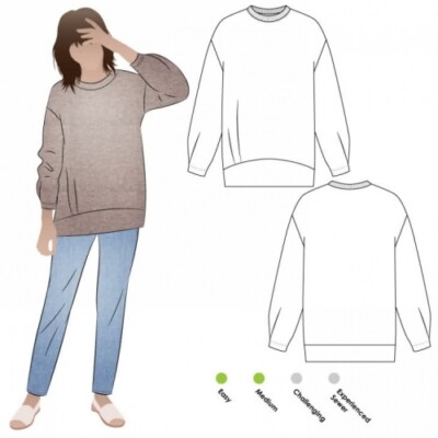 Style Arc Schnittmuster Jara Tunika Damen Größen 18-30