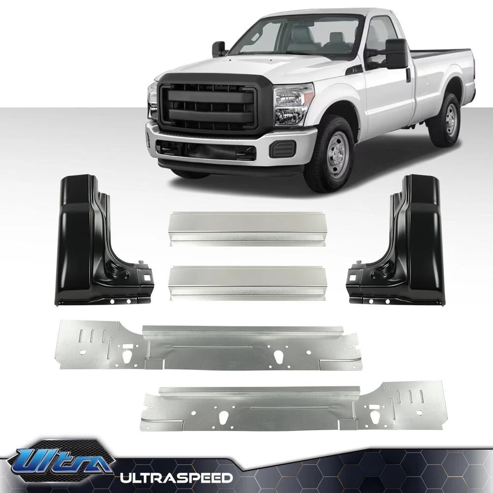 Paneles basculantes interiores y esquina de cabina aptos para Ford F250 F350 99-16 2 puertas cabina regular Foto 3 de 4