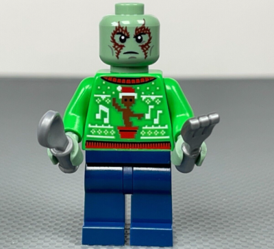 Drax - Holiday Sweater 76231 LEGO Marvel Super Heroes MiniFigure