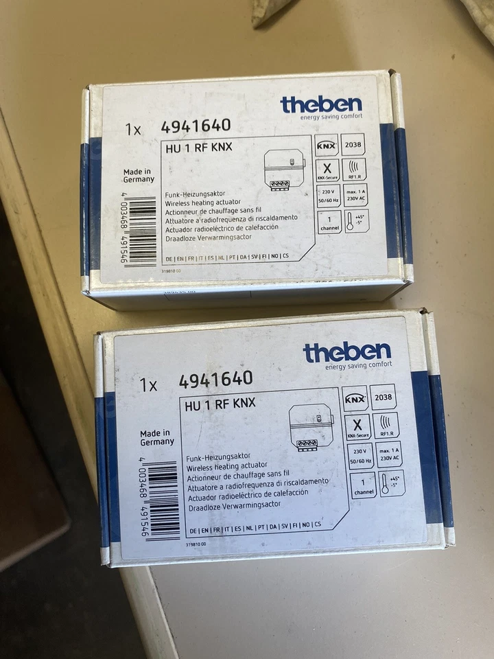 THEBEN KNX-RF+ Heizungsaktor 1fach Up 4941640 - Bild 2 von 2