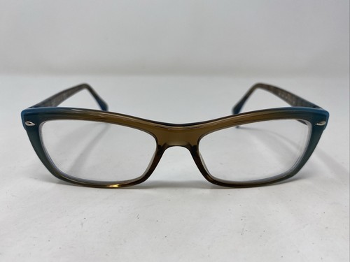 Ray-Ban RB 5255 5490 51-16-135 Brown/Blue Fade Full Rim Eyeglasses Frame &636