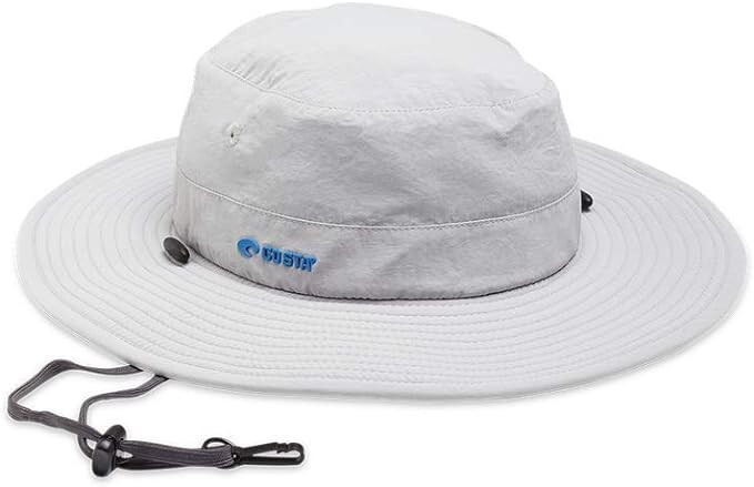 New 2024 COSTA Del Mar Sun Bucket Boonie Hat Grey Adjustable Draw String  Hat/Cap