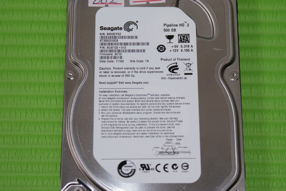 SEAGATE 500GB 3.5