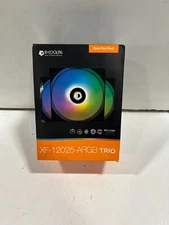  XF-12025-ARGB-TRIO 120mm Case Fan ARGB 3 Pack RGB Fans 5V 3-PIN BLACK