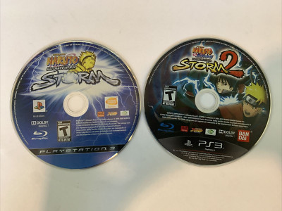Naruto: Ultimate Ninja Storm 1&2 Sony PlayStation 3 PS3  (Disc Only)