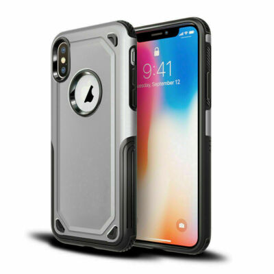 For Apple iPhone XR/XS MAX/XS/X Shockproof  Hybrid Case Cover /Screen Protector