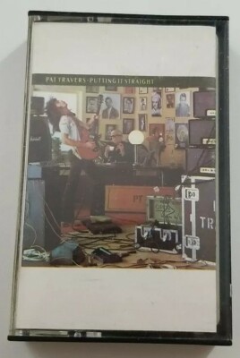 Pat Travers Putting It Straight Cassette Tape 1977 Polydor