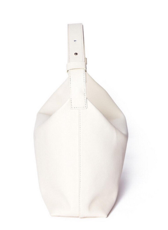 ★LE ABONNE★ GATTI bag_cloud white Le abonne GATTI cloud white leather Korean Women's Bag W