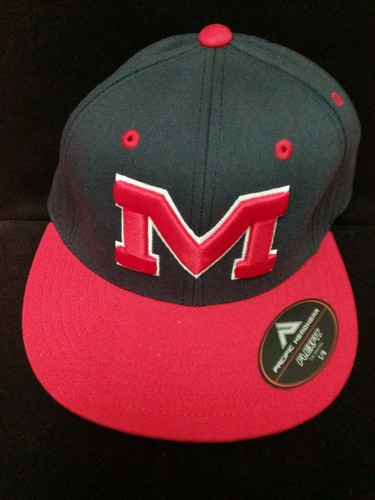 Red Fitted Baseball Cap Size 
