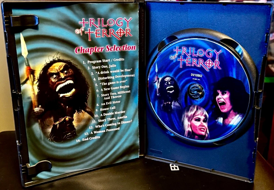 🔥🔥TRILOGY OF TERROR DVD / 1975 / OOP / Anchor Bay w/ Insert / Karen Black🔥🔥 - Image 3 of 3