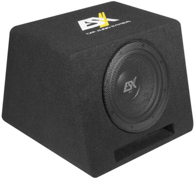 Subwoofer ESX DBX108Q 200 Watt RMS 20cm Bassreflex Bassbox Auto Woofer 2 + 2 Ohm