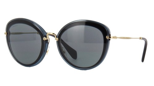 Miu Miu MU59TS Rimless Sunglasses in Blue | eBay display picture 3