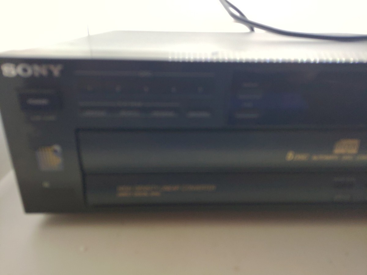 VINTAGE SONY CDP-C515 5 Disc CD Player/Changer | eBay