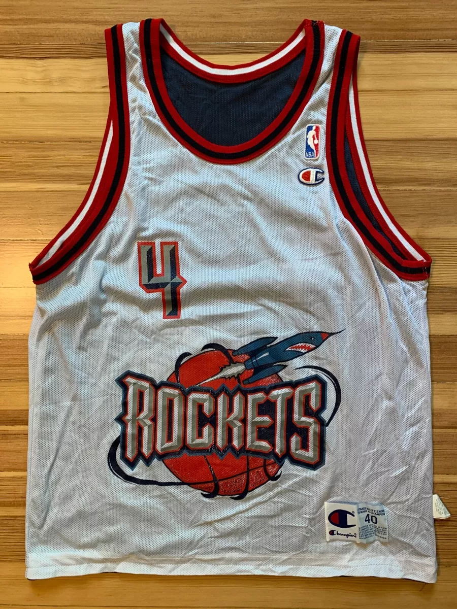 Charles Barkley Houston Rockets Reversible Champion Jersey Size 4