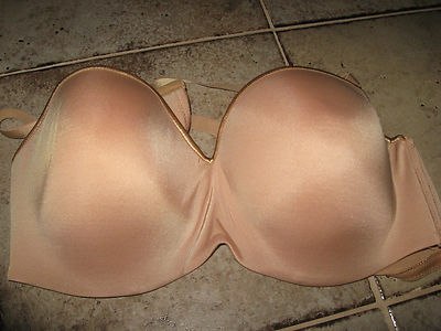 50D 50 D CROWNETTE MOCHA 5 WAY BRA BALCONETTE BRONZE UNDERWIRE SEAMLESS SLIMMING