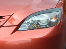 Unpainted Frp Headlight Eyelids Eyebrows For 04-09 Mazda Axela Hatchback 5dr Unpainted Frp Headlight Eyelids Eyebrows For 04-09 Mazda Axela Hatchback 5dr