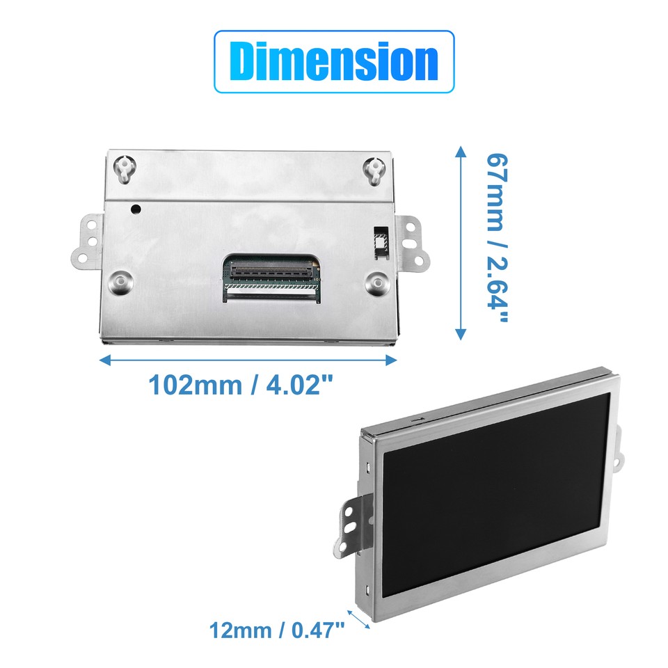 LCD Display Color Screen for Ford Focus Escape 140MPH