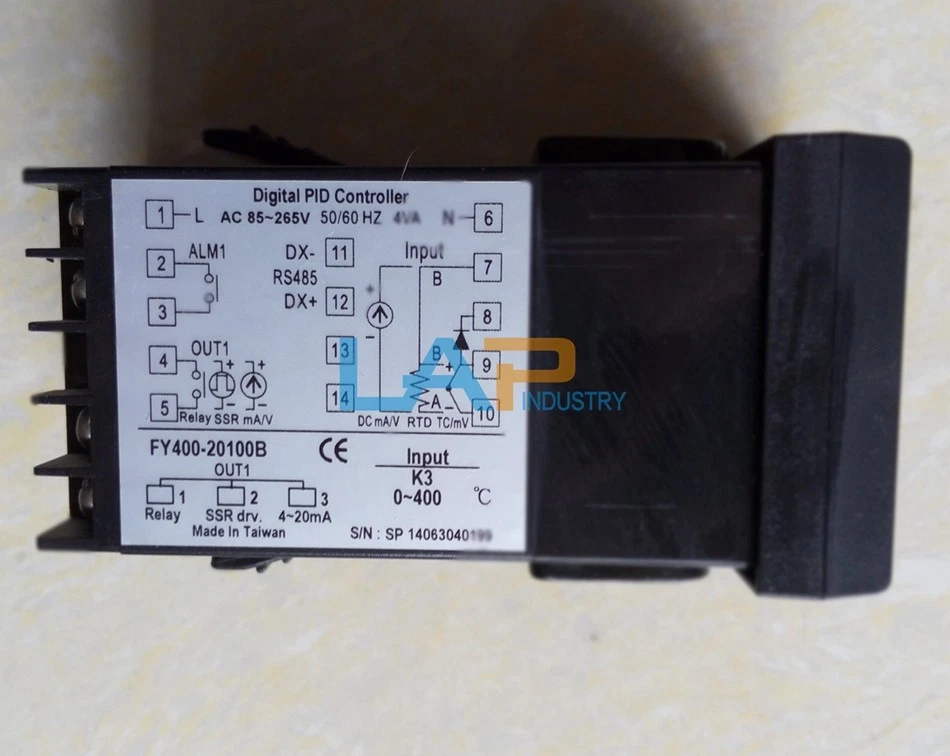 1PCS New For TAIE Temperature Controller FY400-20100B - Image 2 of 3