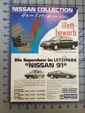 1992 Nissan Brochure German Original