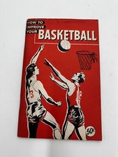 Vintage How To Improve Your Basketball Booklet Red Athletic Institute Keep Fit