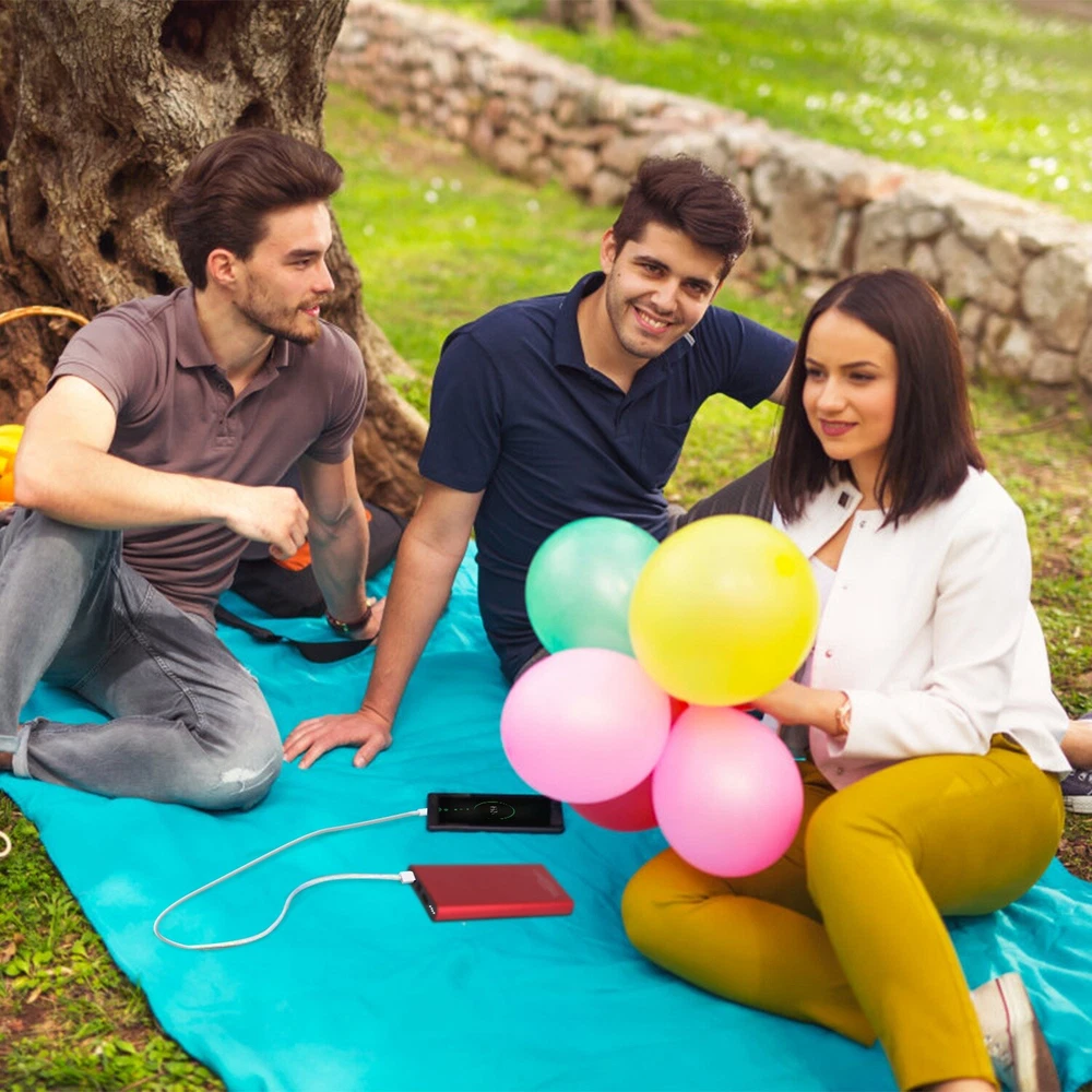 20000mAh Power Bank with Dual USB Ports for Fast Phone Charging