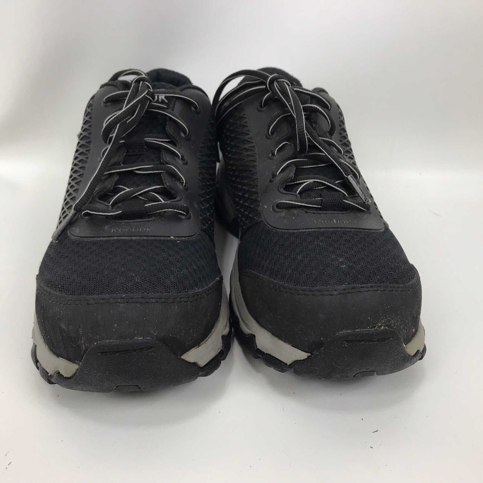 Reebok  Heckler Composite Toe Work Shoes Men's Size 10 W Black RB4625 thumbnail 2