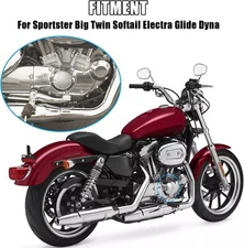 For Softail Bigtwin Chrome 2 Hole Ignition Engine Timing Points Cover