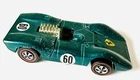 Hot Wheels Redline 1970 Ferrari 312P HK Aqua w Metal Base Grand Prix Car